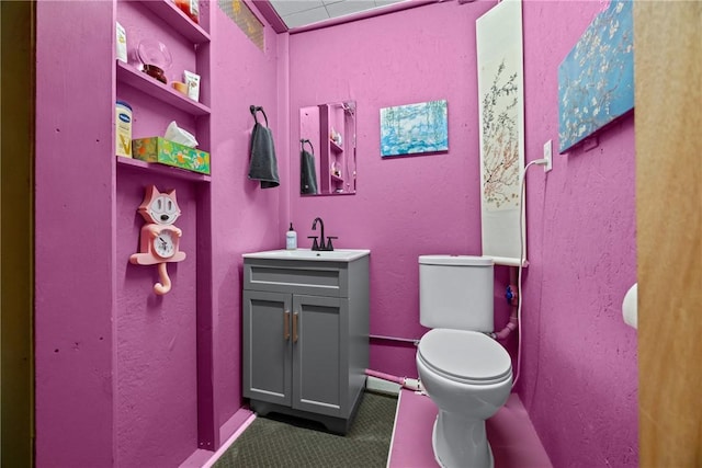 703 N Perry St, Dix, NY 14891 - half bathroom with toilet and vanity