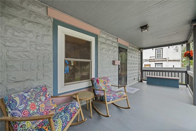 703 N Perry St, Dix, NY 14891 - view of covered porch