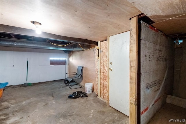 210 Carl St, Buffalo, NY 14215 - view of unfinished basement