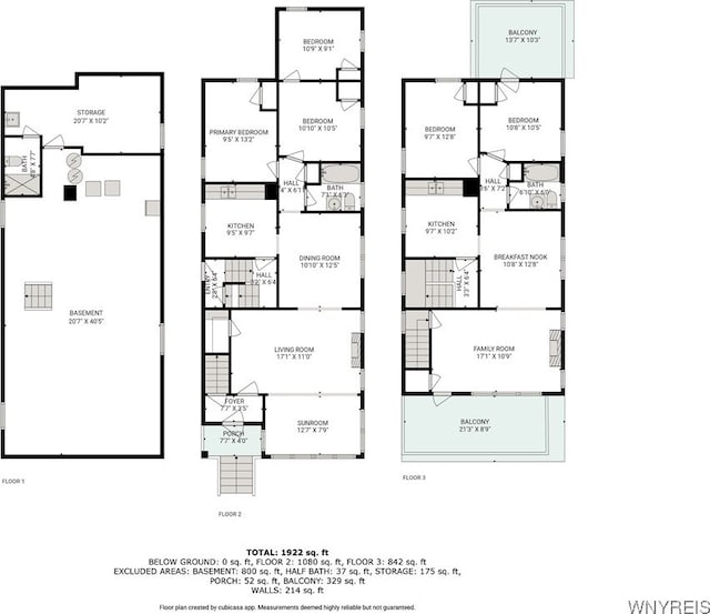 210 Carl St, Buffalo, NY 14215 - view of property floor plan