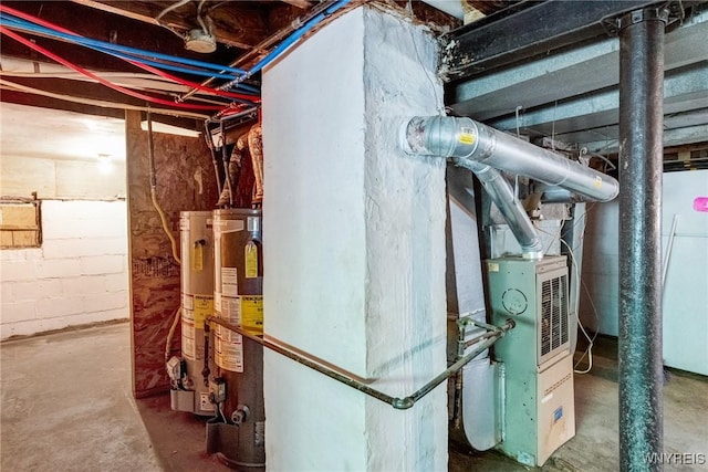 210 Carl St, Buffalo, NY 14215 - utilities with water heater