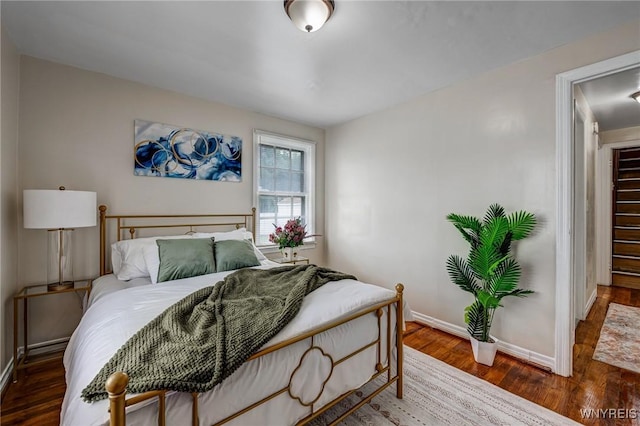 357 Hastings Ave, Buffalo, NY 14215 - bedroom featuring baseboards and wood finished floors