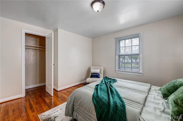 357 Hastings Ave, Buffalo, NY 14215 - bedroom featuring wood finished floors and a closet