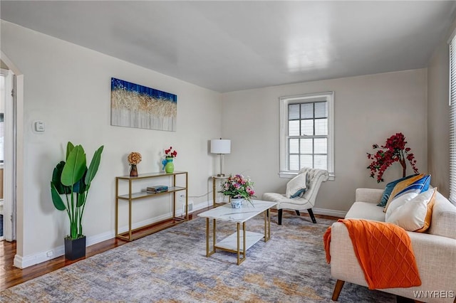 357 Hastings Ave, Buffalo, NY 14215 - living room featuring wood finished floors and baseboards