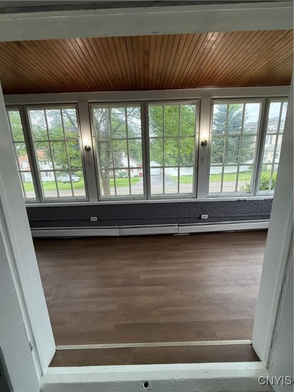 37 Peacock St, Auburn, NY 13021 - unfurnished sunroom featuring healthy amount of natural light and french doors