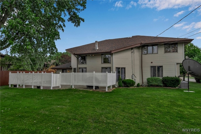2160 Robert Dr, Niagara, NY 14304 - back of property featuring a shingled roof