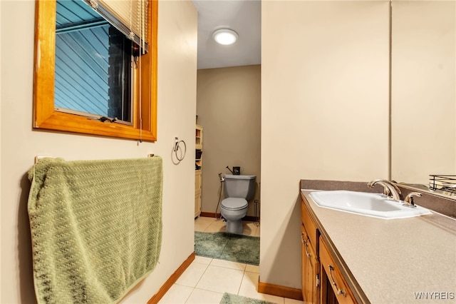 2160 Robert Dr, Niagara, NY 14304 - bathroom with tile patterned flooring and vanity