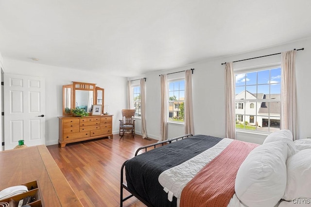 5418 Quamby Rd, Clay, NY 13041 - bedroom featuring wood finished floors and baseboards