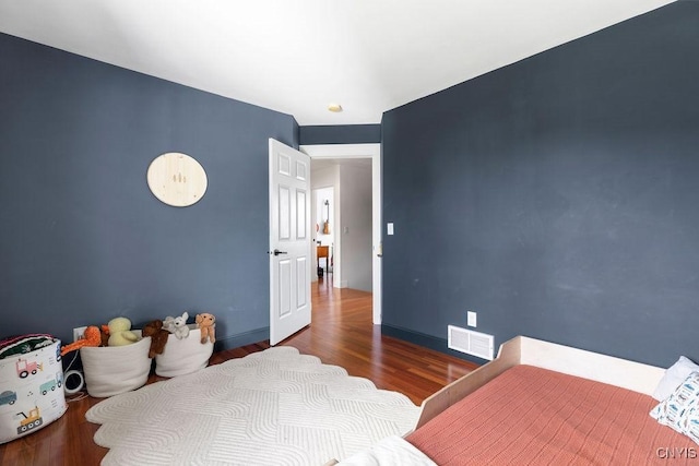 5418 Quamby Rd, Clay, NY 13041 - bedroom with wood finished floors and baseboards