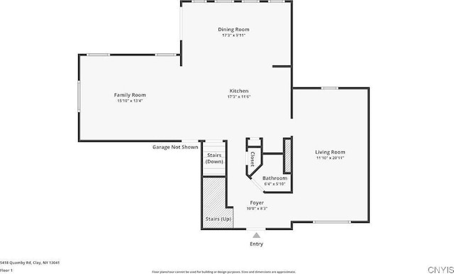 5418 Quamby Rd, Clay, NY 13041 - view of property floor plan