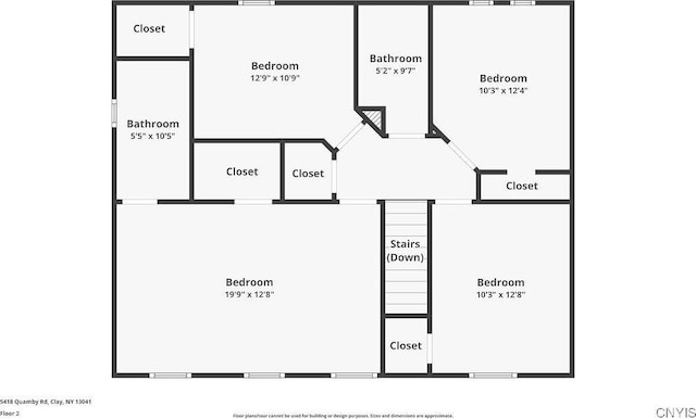 5418 Quamby Rd, Clay, NY 13041 - view of home floor plan