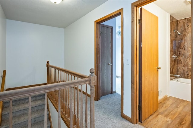 282 Troup St, Rochester, NY 14608 - corridor with an upstairs landing