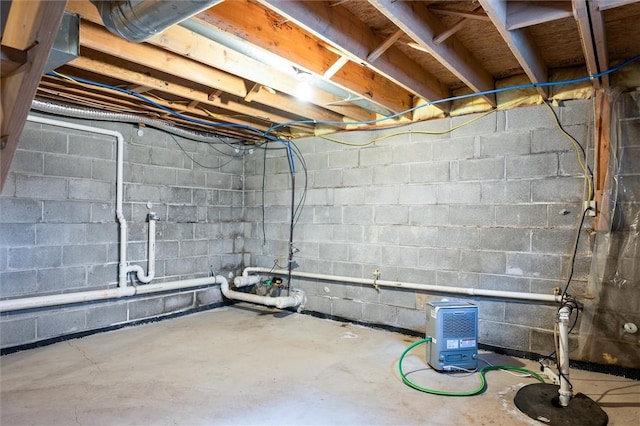282 Troup St, Rochester, NY 14608 - view of unfinished below grade area