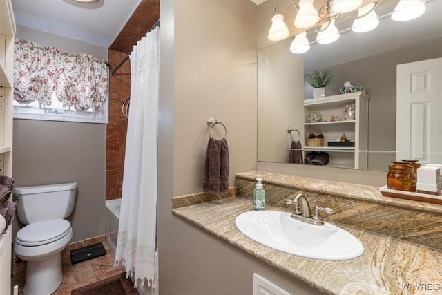 68 Dover Dr, West Seneca, NY 14224 - bathroom featuring vanity and shower / bath combination with curtain