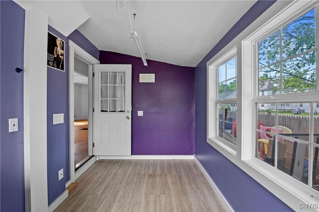 119 Kenneth Ave, Onondaga, NY 13120 - interior space featuring lofted ceiling and wood finished floors