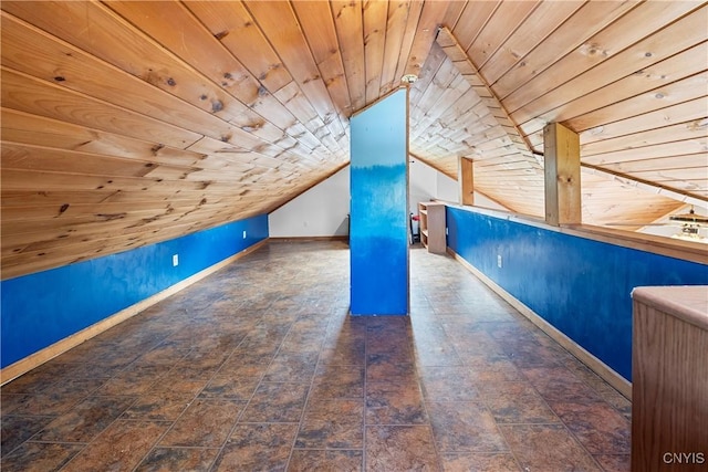 119 Kenneth Ave, Onondaga, NY 13120 - additional living space with wood ceiling and vaulted ceiling