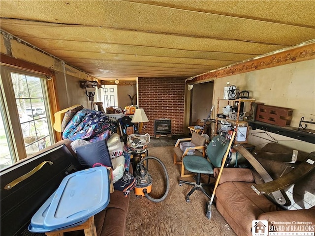 20 N Main St, Bolivar, NY 14715 - misc room with heating unit and carpet flooring