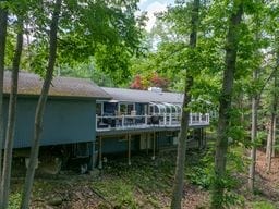 11 Overbrook Rd, Erwin, NY 14870 - rear view of property featuring a wooden deck