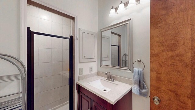 11 Overbrook Rd, Erwin, NY 14870 - full bathroom with vanity and tiled shower