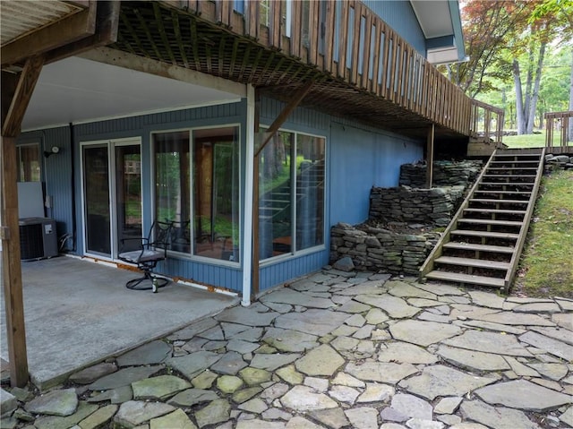 11 Overbrook Rd, Erwin, NY 14870 - view of patio with stairs