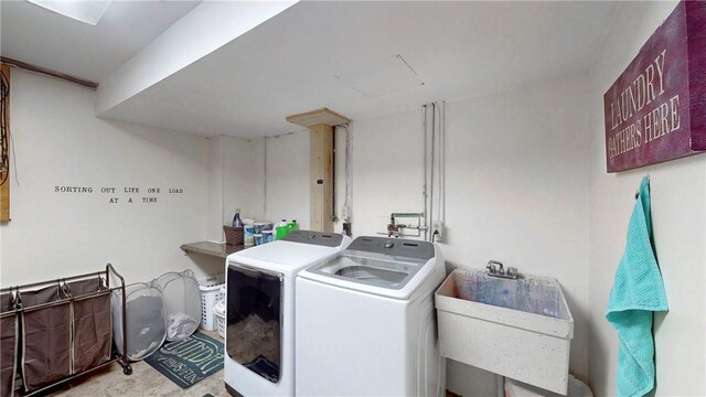 11 Overbrook Rd, Erwin, NY 14870 - laundry area featuring independent washer and dryer
