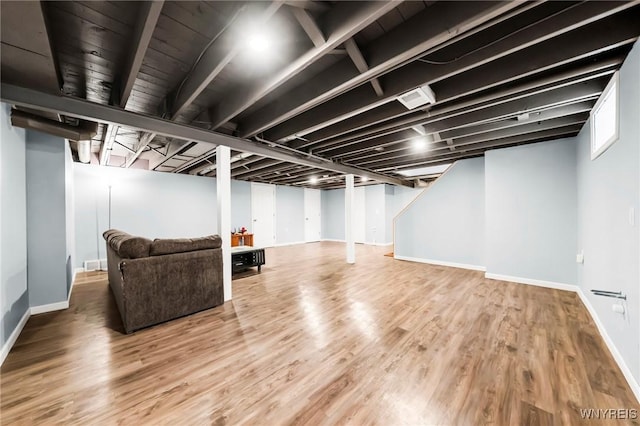 34 Wainwright Rd, Cheektowaga, NY 14215 - finished basement featuring wood finished floors