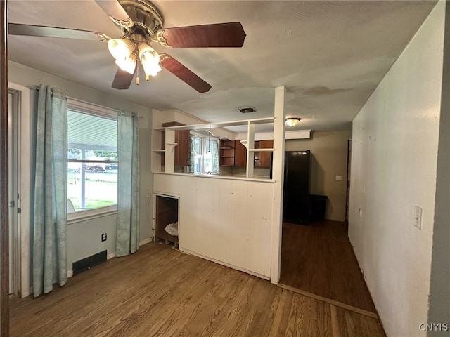 504 Allen Rd, Clay, NY 13212 - empty room with wood finished floors and a ceiling fan