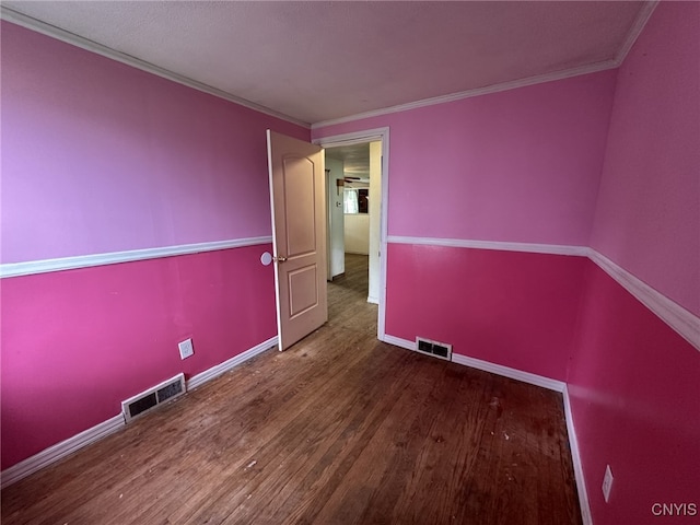 504 Allen Rd, Clay, NY 13212 - empty room featuring wood finished floors and crown molding