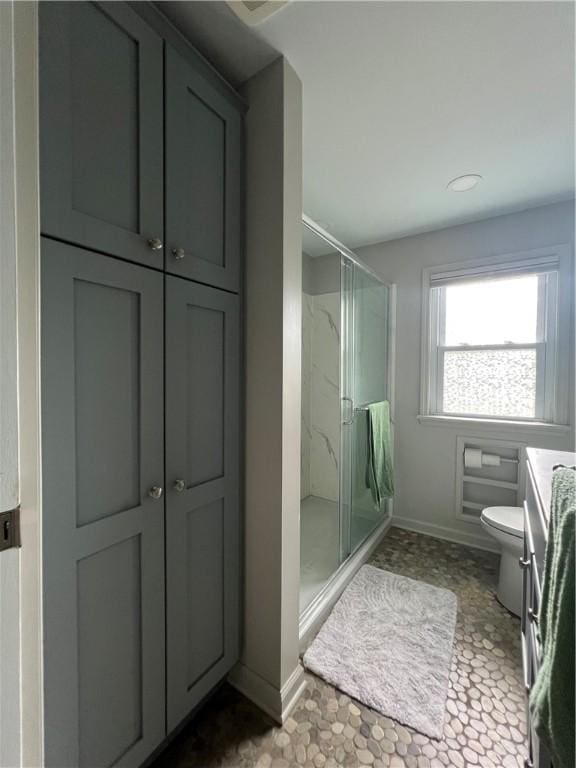 100 Curren Dr, Elmira, NY 14905 - bathroom with a marble finish shower and vanity