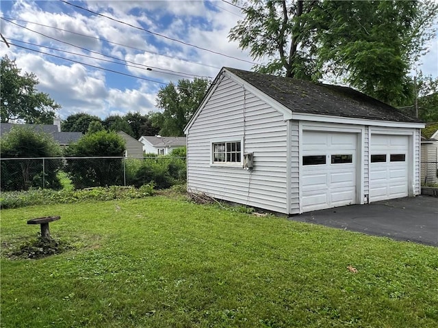 100 Curren Dr, Elmira, NY 14905 - view of detached garage