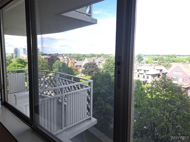 1088 Delaware Ave Unit 6C, Buffalo, NY 14209 - balcony with a residential view