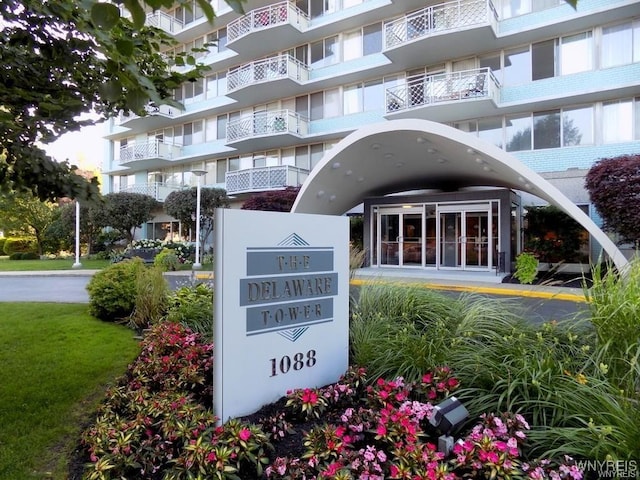 1088 Delaware Ave Unit 6C, Buffalo, NY 14209 - view of community sign