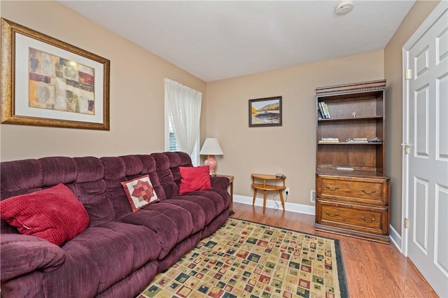 203 Torrey Pine Dr, Greece, NY 14612 - living area featuring wood finished floors and baseboards
