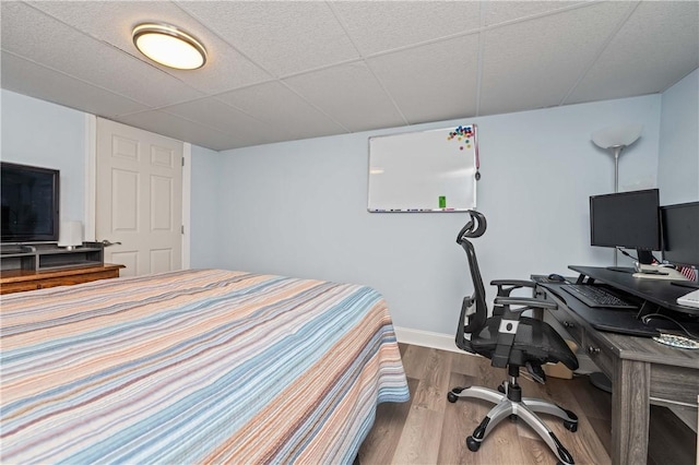203 Torrey Pine Dr, Greece, NY 14612 - bedroom featuring wood finished floors and an office area