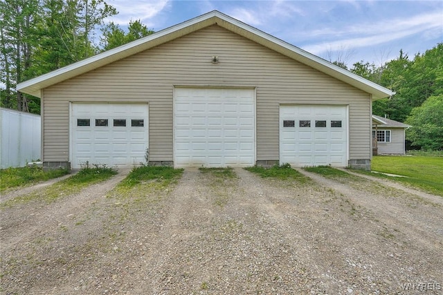 3735 County Road 34, Wirt, NY 14739 - view of detached garage
