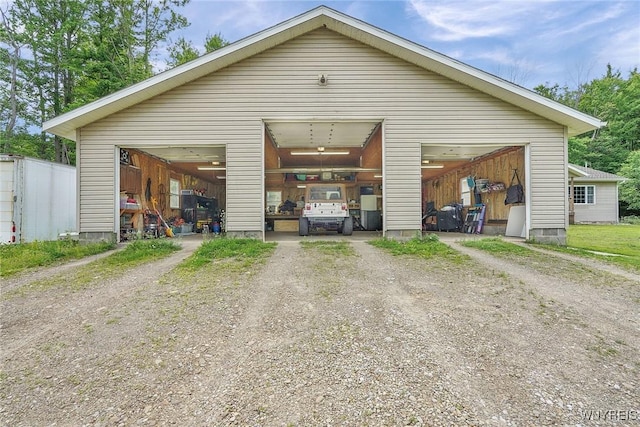3735 County Road 34, Wirt, NY 14739 - view of detached garage