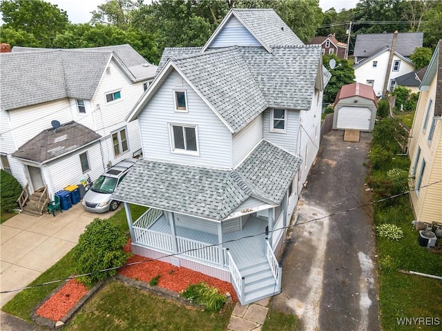187 Lock St, Lockport-City, NY 14094 - aerial view of property and surrounding area