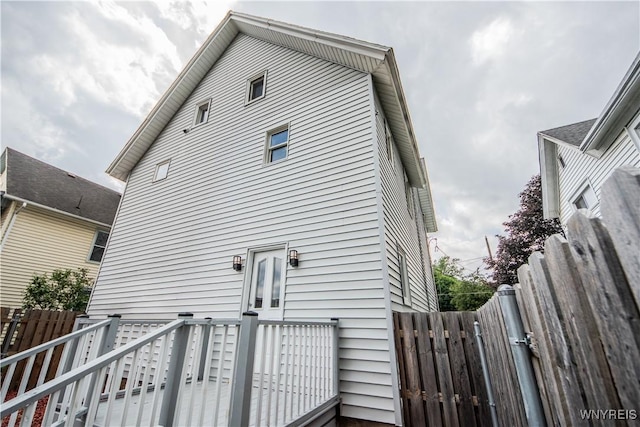 187 Lock St, Lockport-City, NY 14094 - back of property featuring a gate