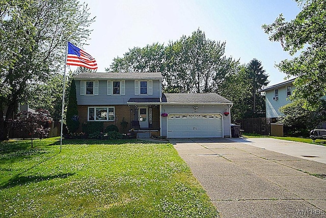 3042 Baseline Rd, Grand Island, NY 14072 - view of front facade featuring a garage and driveway