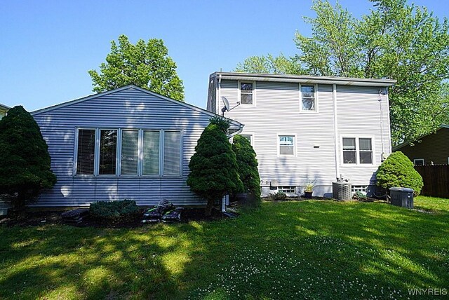 3042 Baseline Rd, Grand Island, NY 14072 - back of house featuring a yard