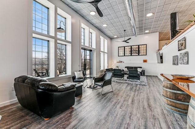11059 Gold Seal Way, Urbana, NY 14840 - building lobby with recessed lighting and a high ceiling