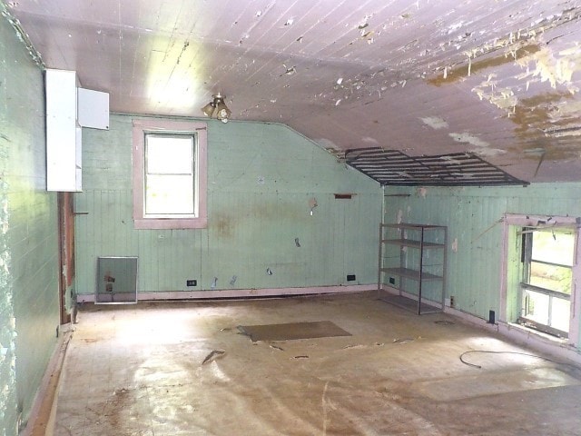 1140 N Main St, Arcadia, NY 14513 - bonus room featuring lofted ceiling and wooden ceiling