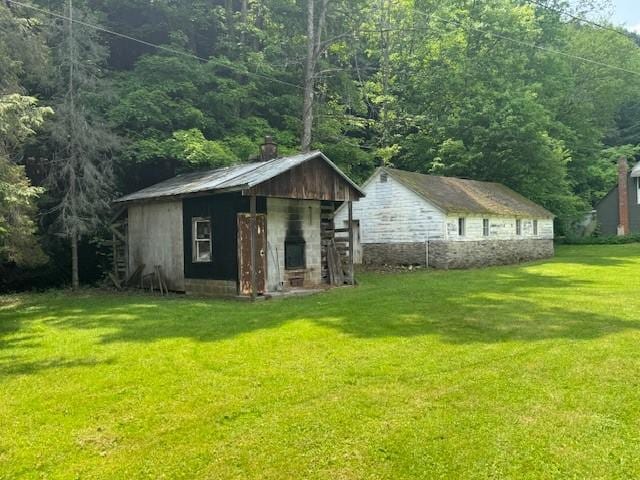 3627 Irish Ave Unit B, Willing, NY 14895 - view of outbuilding featuring a view of trees