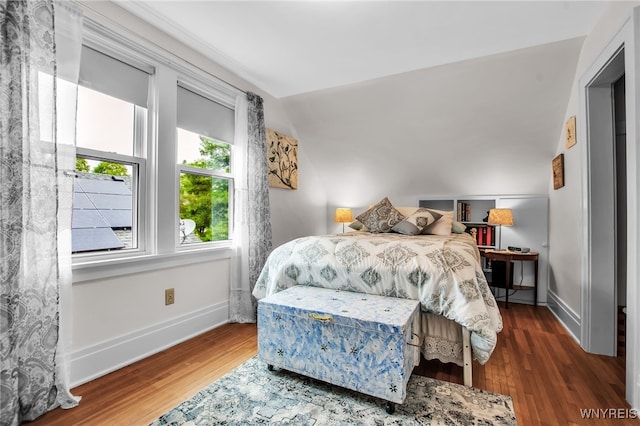 87 Pasadena Pl, Amherst, NY 14221 - bedroom with wood finished floors and lofted ceiling