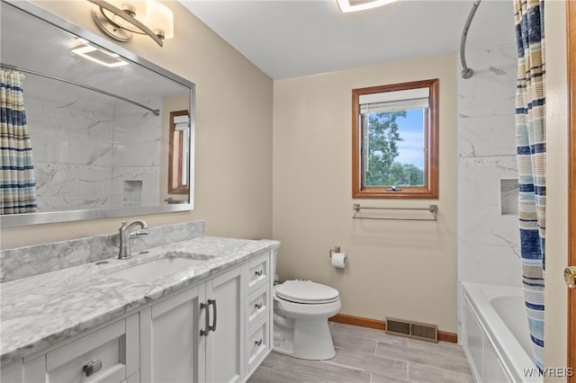 5103 Eastbrooke Pl, Clarence, NY 14221 - bathroom with vanity and shower / bathtub combination with curtain