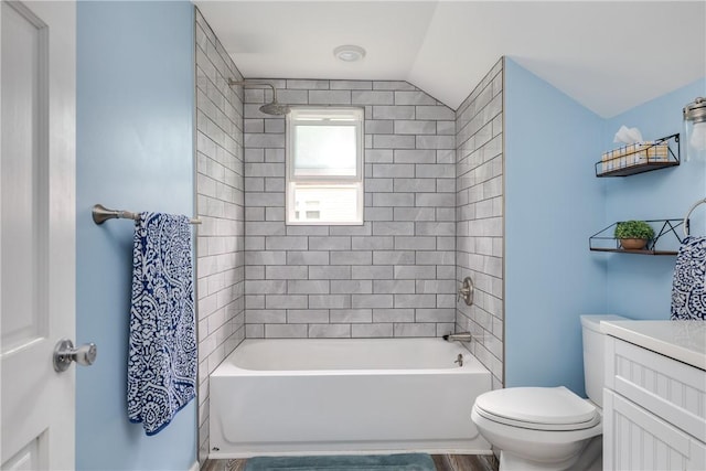 109 Oakwood Ave, Elmira, NY 14903 - bathroom with vanity and washtub / shower combination