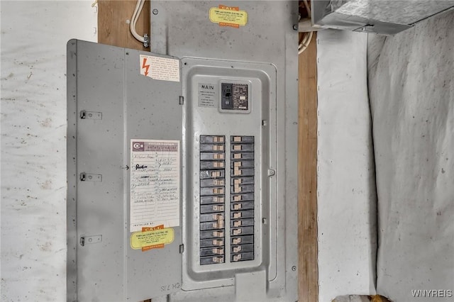 295 Continental Dr, Lockport City, NY 14094 - utility room with electric panel