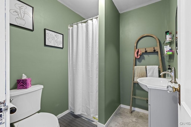 133 Bryant Ave, Syracuse, NY 13204 - bathroom featuring vanity and a shower with curtain