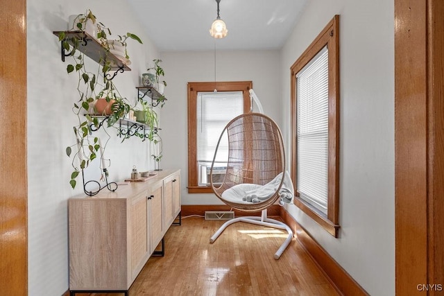 133 Bryant Ave, Syracuse, NY 13204 - foyer entrance with light wood-type flooring and baseboards