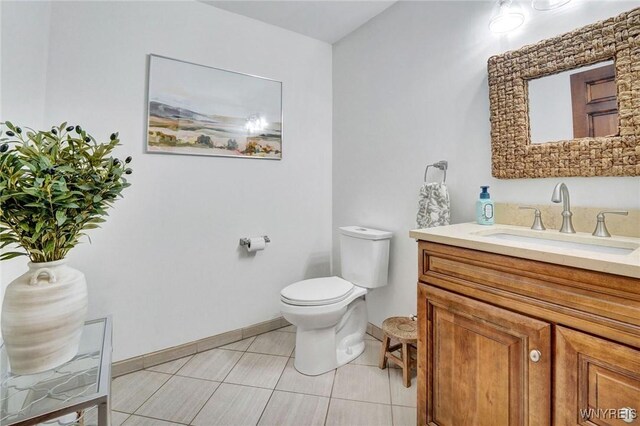 135 Fox Meadow Ln, Orchard Park, NY 14127 - bathroom with vanity and tile patterned floors